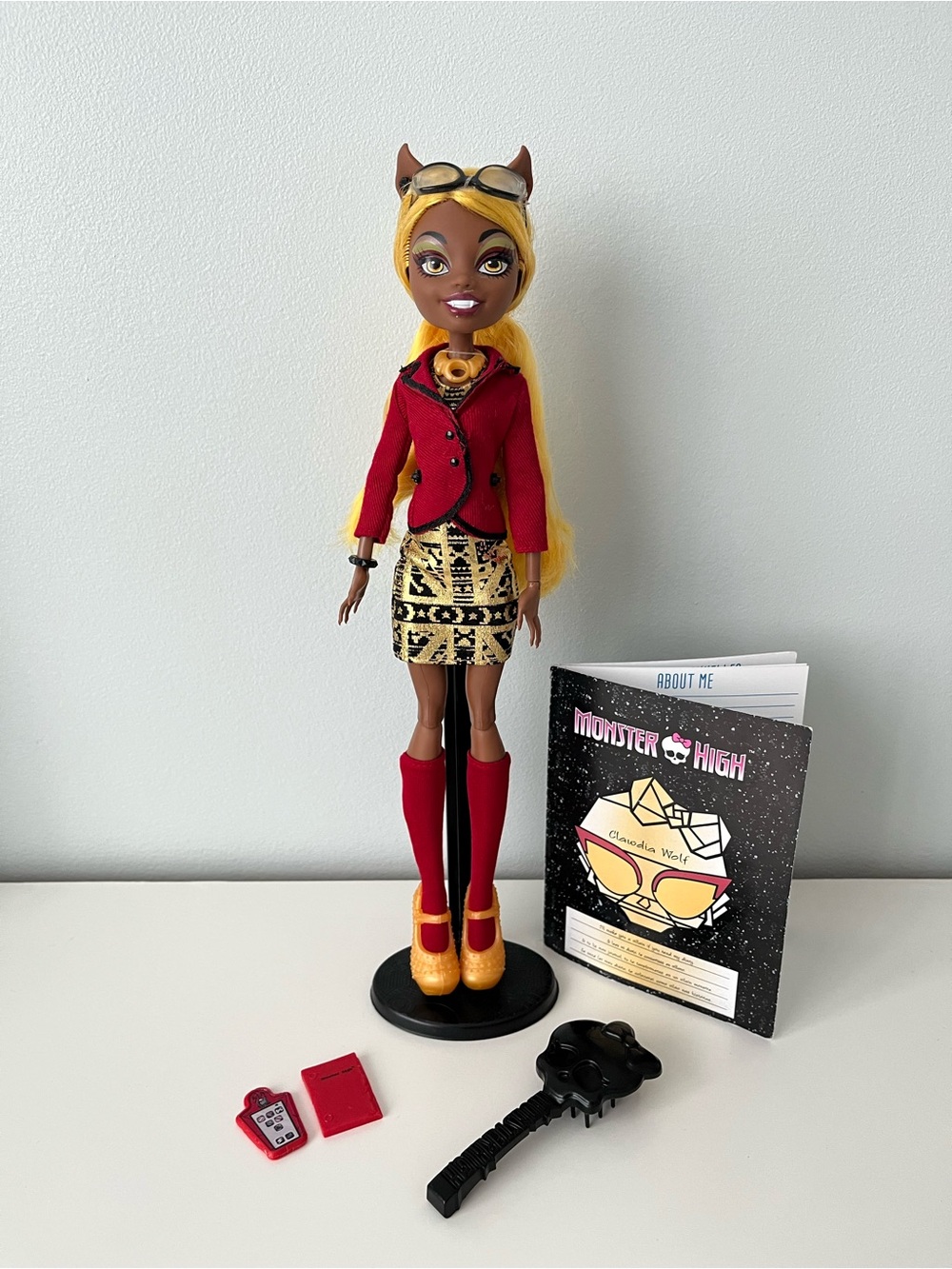 Clawdia Wolf Monster High Doll